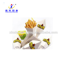 Customized Color!Unique Design Chips Paper Packing Box Easy Take Fast Food Boxes
